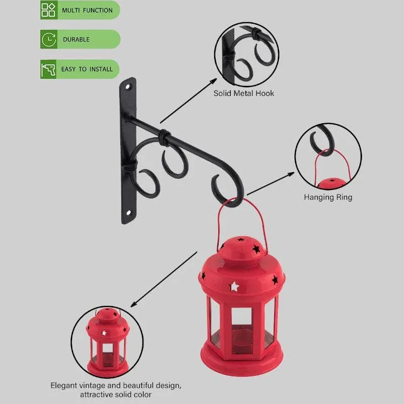 Lovestruck Lantern Tealight Candle Holder (Red) -  Set Of Two media 6
