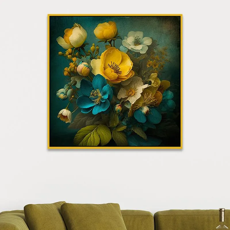 Fresh Blooms Wall Painting media 1