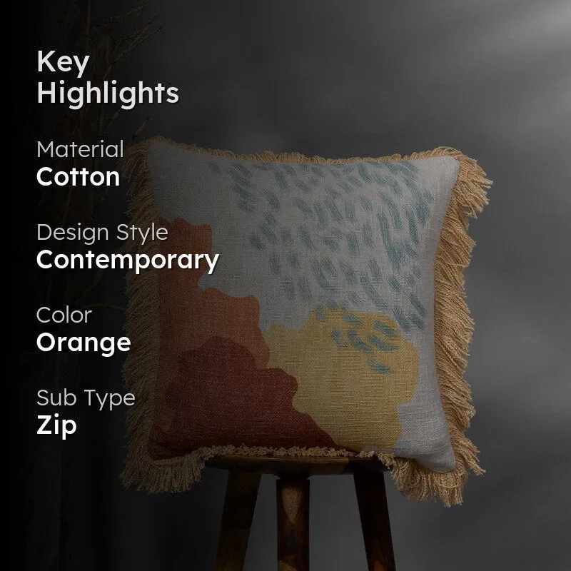 Fringe Abstract I Printed Cushion Cover media 2