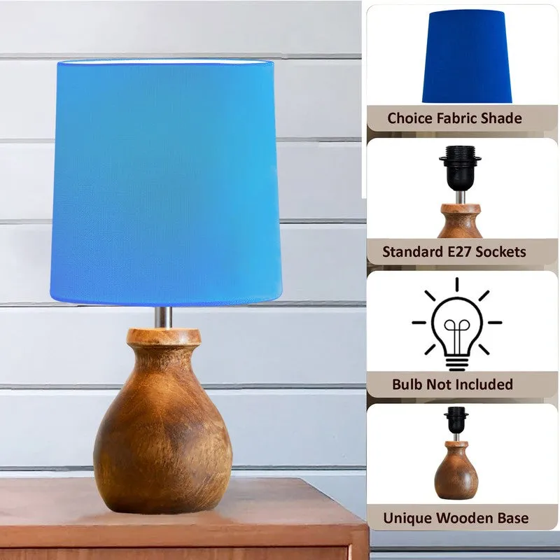 BlueMinima Wooden Table Lamp media 5