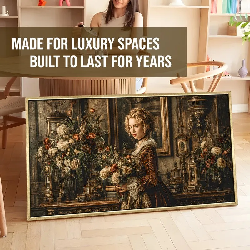 Petal Riches Canvas Wall Painting With Frame media 5