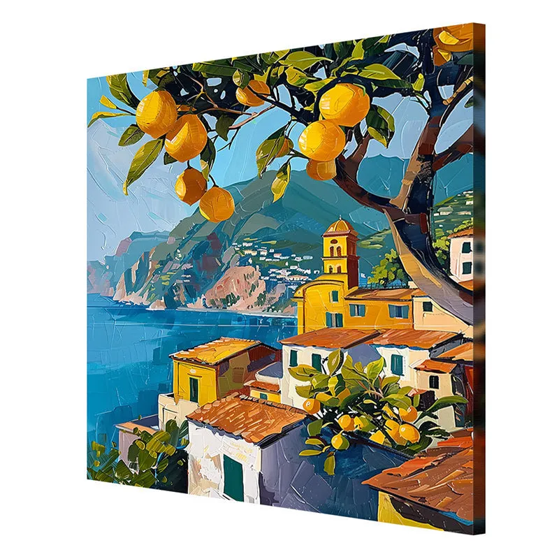 Village Orchards Poly Canvas Wall Painting media 6