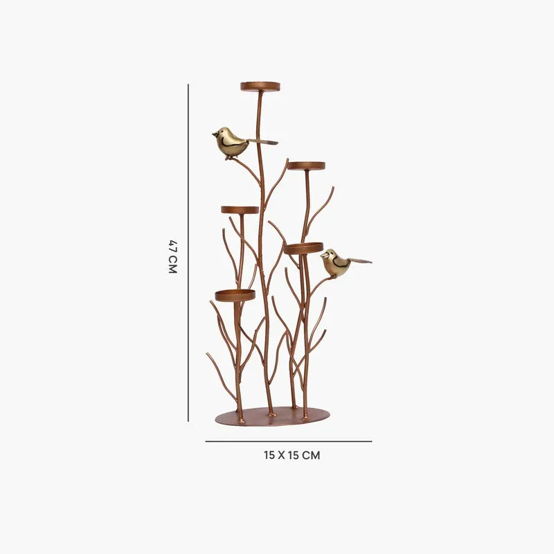 Twilight Branch Metal Showpiece - Brown media 5