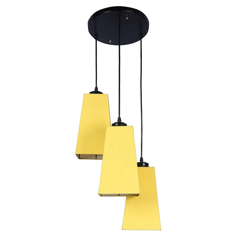 Shadowlux Triple Metal Ceiling Lamp - Yellow media 5