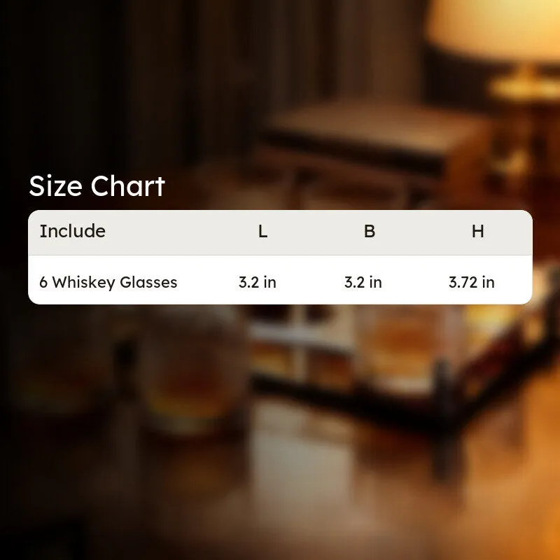 Elegant Minimalist Scotch & Whiskey Glass Set (300 mL) (6 Pieces) - Set Of Six media 10