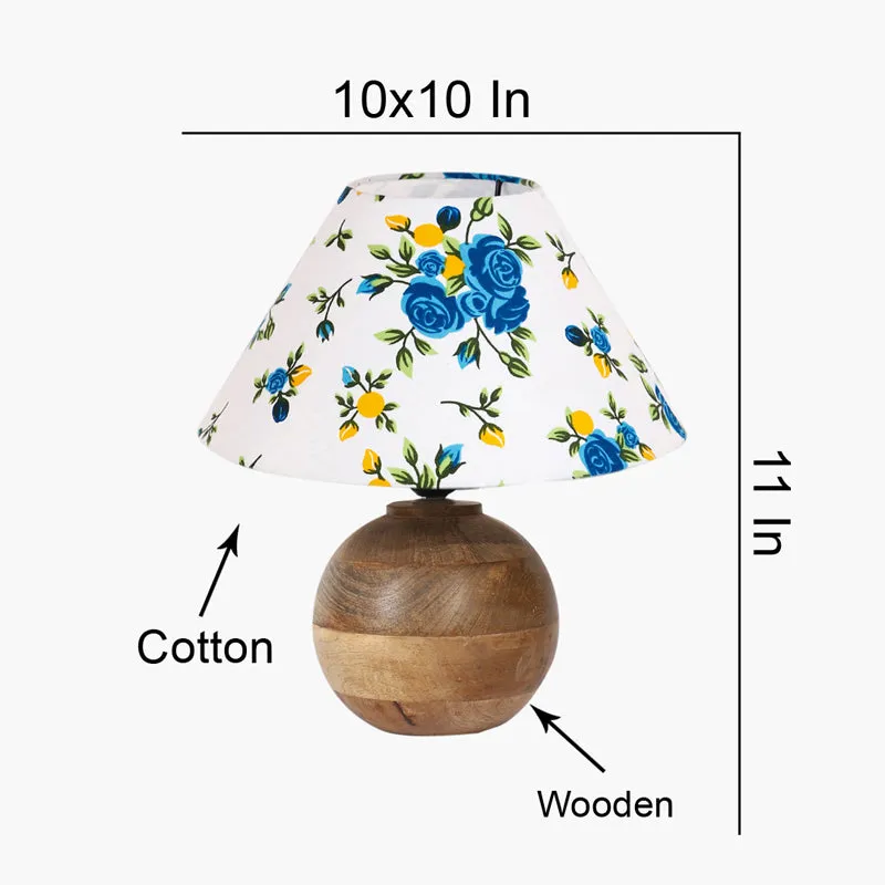 Elowen Orb Cotton Table Lamp - Multicolor media 7