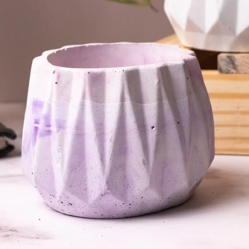 Drovo Round Planter - Pink media 1