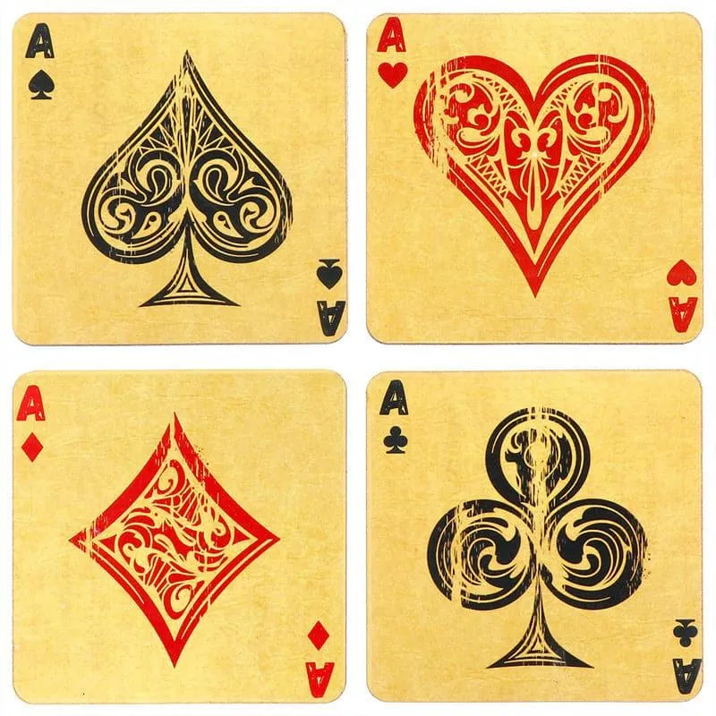 Playing Cards Coaster - Set Of Four media 3