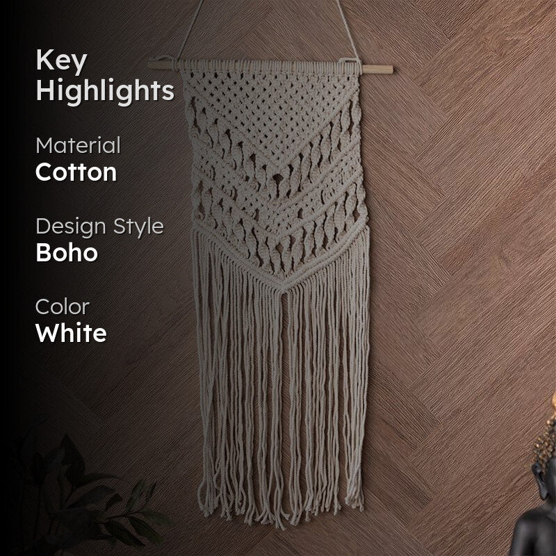 Sabrina Macrame Wall Accnent media 2