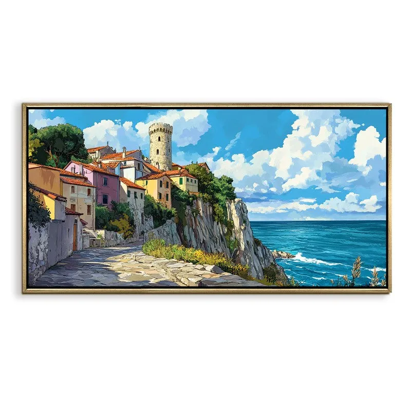 Citadel Canvas Wall Painting With Frame media 3