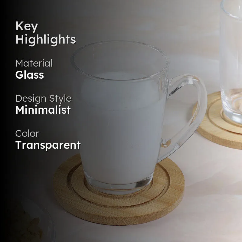 Cosmin Glass Tea Cup (180 mL) media 2