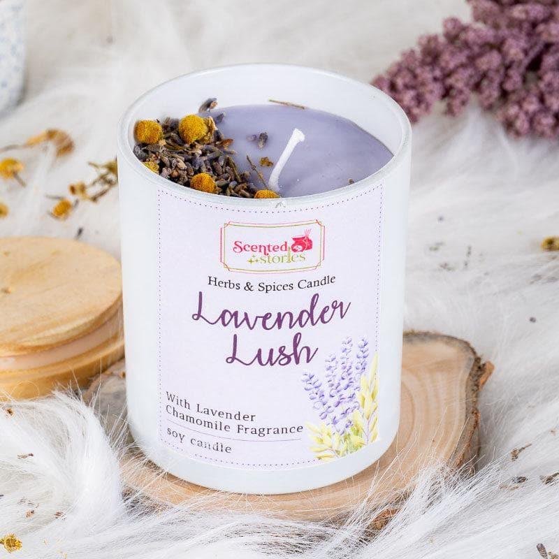 Lavender Loop Scented Soy Wax Candle media 3
