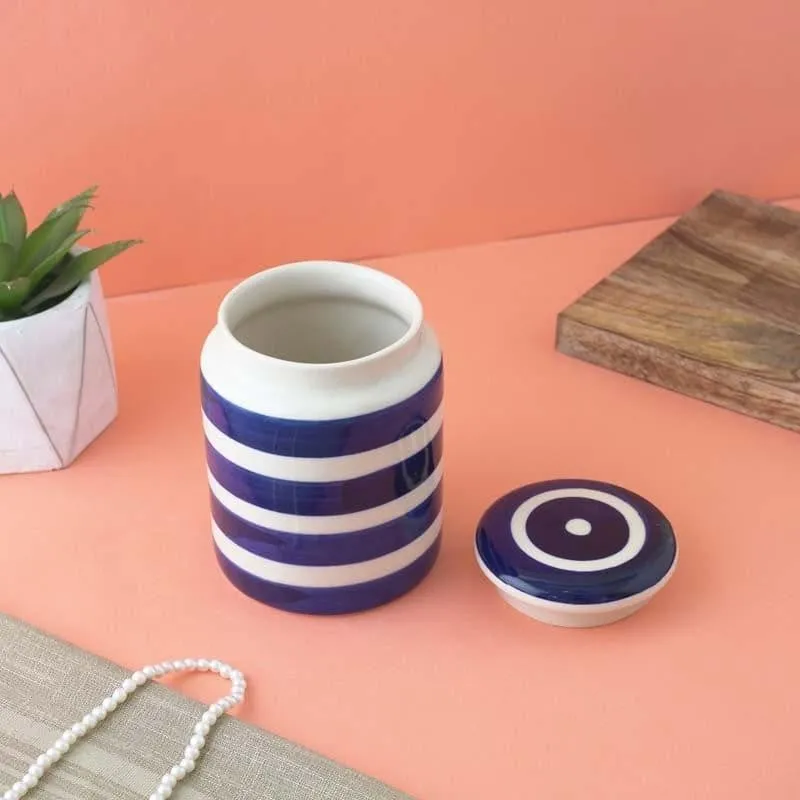 Blue Eye Striped Jar (700 mL) media 3