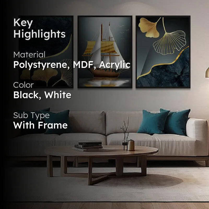 Myriam Wall Art - Set Of Three media 2