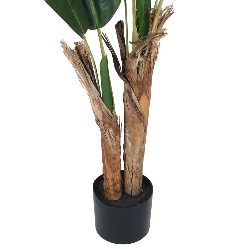 FreshForm Banana Plant With Black Fiber Pot - 4.3 Feet media 7