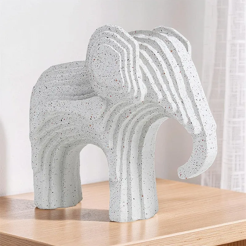 African Tuskers Showpiece - White media 1