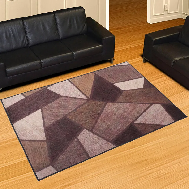 Stone Geometry Anti-Skid Carpet media 3