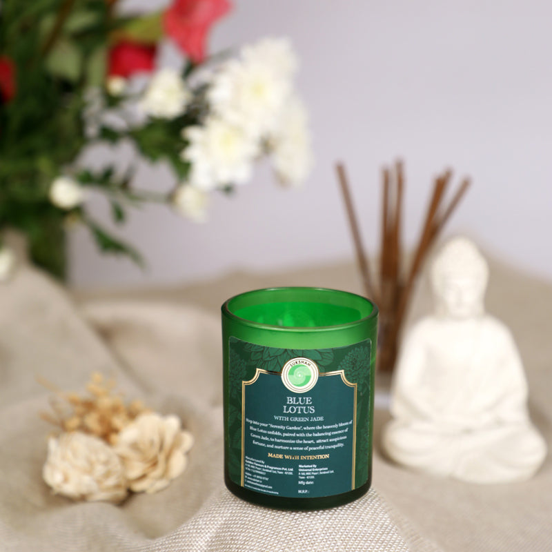 Elysium Blue Lotus Scented Candle media 5