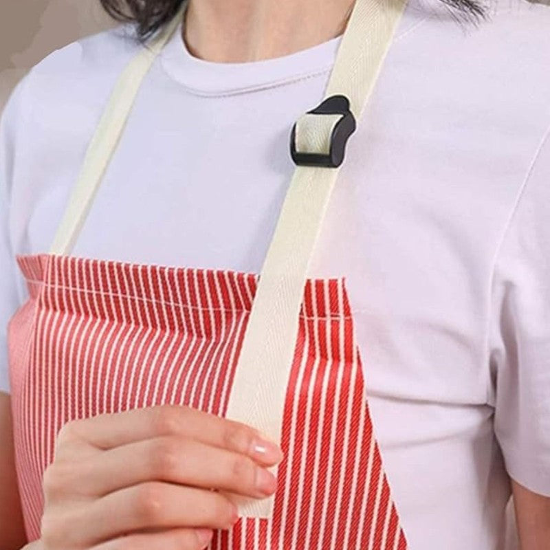 Chic Pink PVC Apron with Handy Towels and Pocket media 7