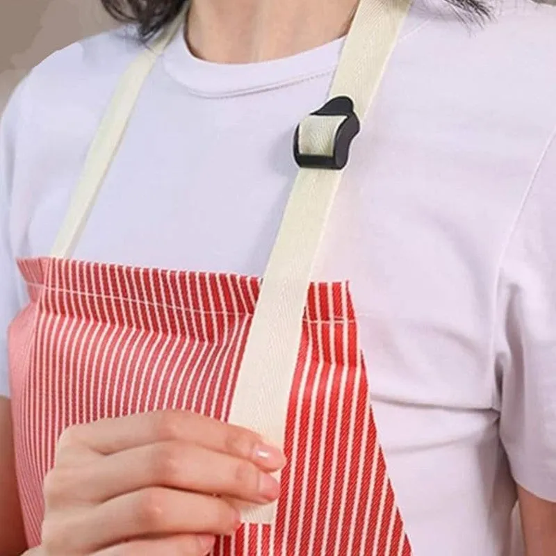 Chic Pink PVC Apron with Handy Towels and Pocket media 7