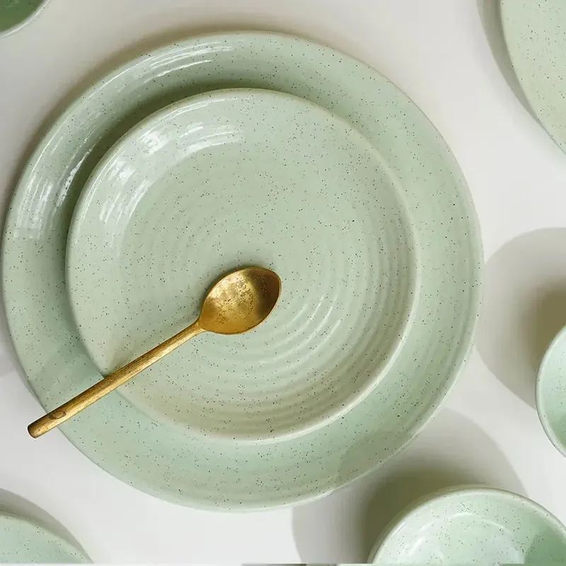 Lemongrass Handmade Dinner Set - 10 Piece Set media 1
