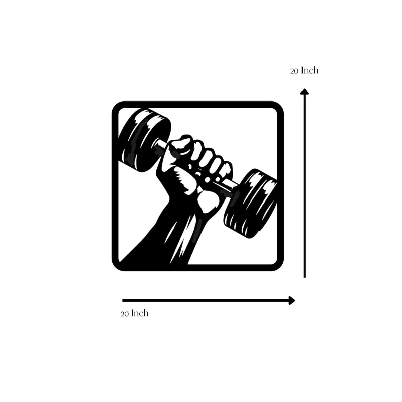 Strength Trainers Iron Wall Accent media 5