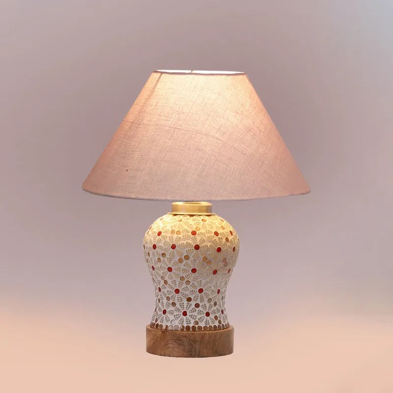 Wevon Wooden Table Lamp - Multicolor media 6