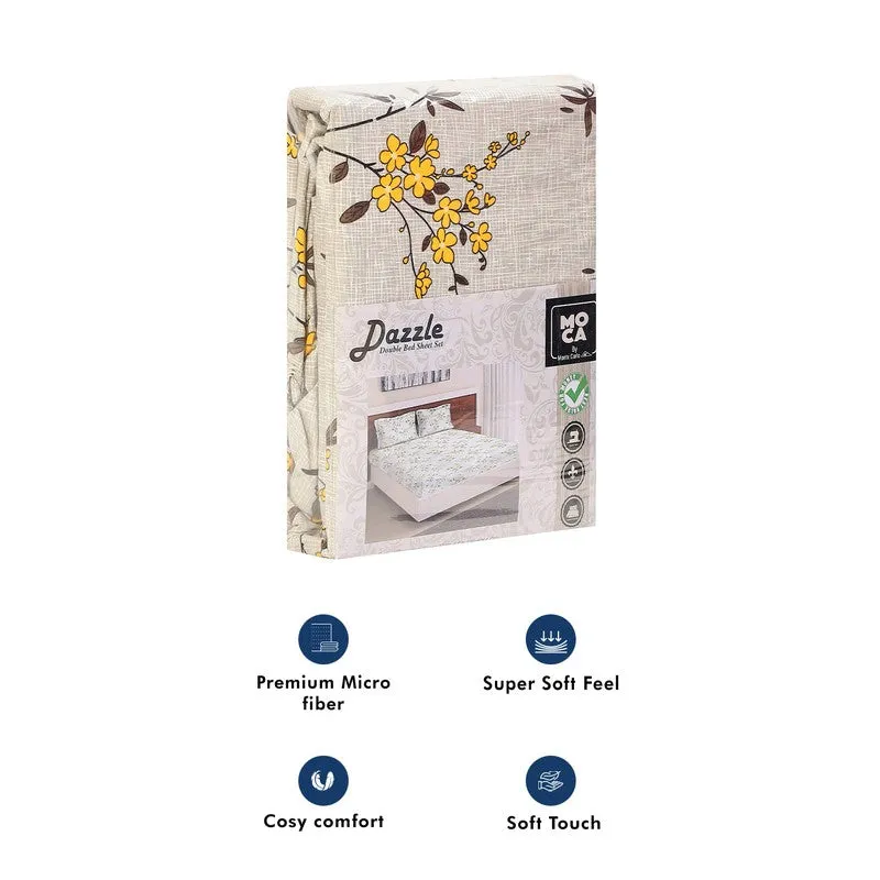 Monte Carlo Fleurish Bedsheet - 120 GSM media 11