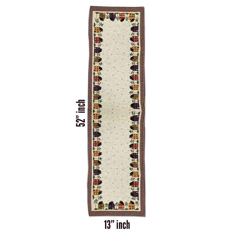 Palm Village Table Mat With Runner - Seven Piece Set media 3