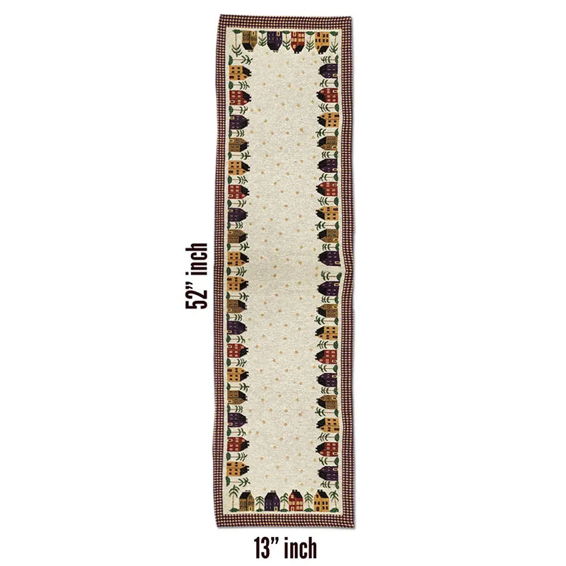 Palm Village Table Mat With Runner - Seven Piece Set media 3