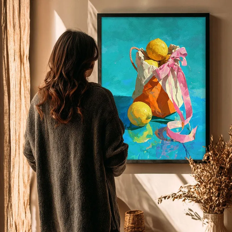Lunith Canvas Wall Painting With Black Frame media 4
