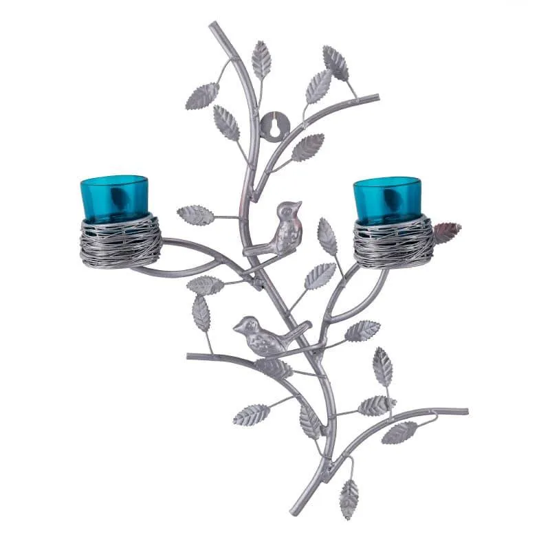 Argentum Stem Candle Holder Votive - Azure media 3