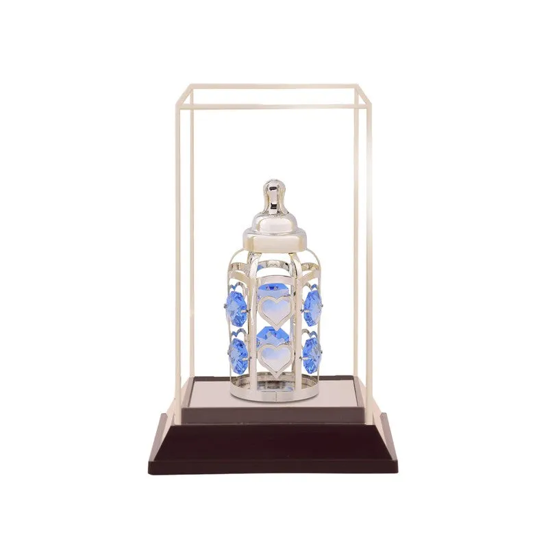 Elite Bottle Silver Plated Mild Steel Showpiece media 4