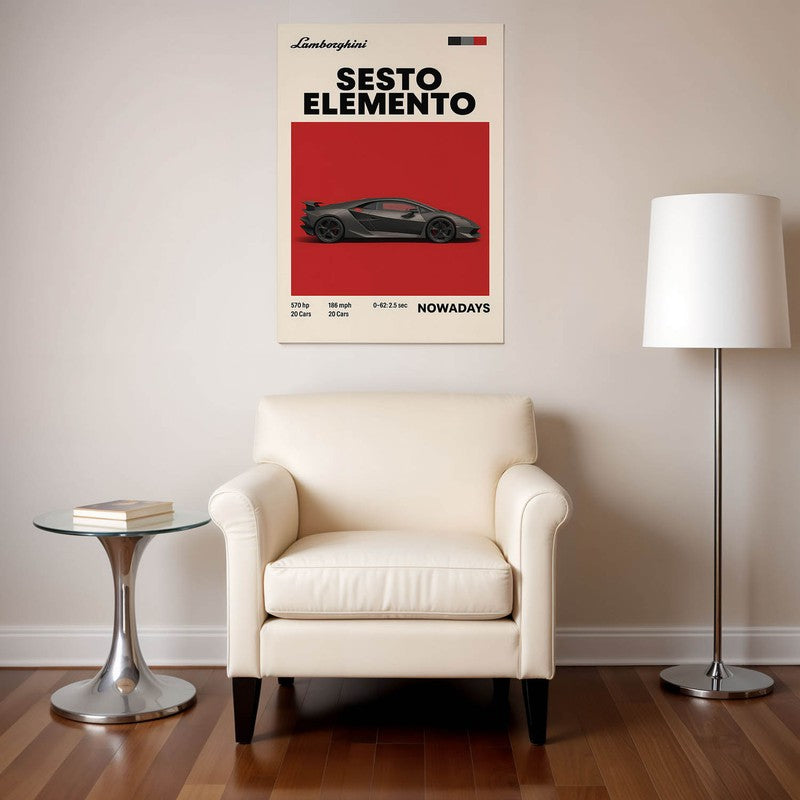Sesto Elemento Wall Poster