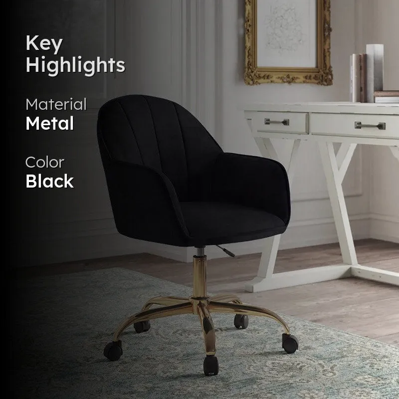 Chairon Metal Office Chair - Black media 2