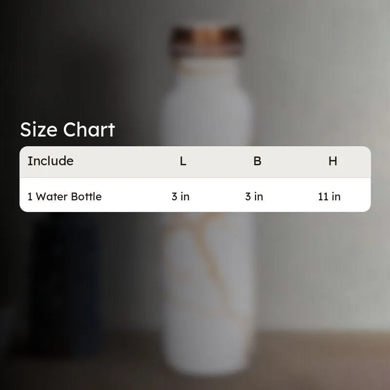 HydroTide Copper Water Bottle - 1000 mL media 10