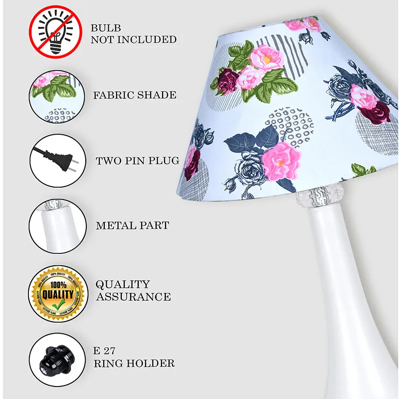 Aneiro Rosa Metal Table Lamp - Multicolor media 4