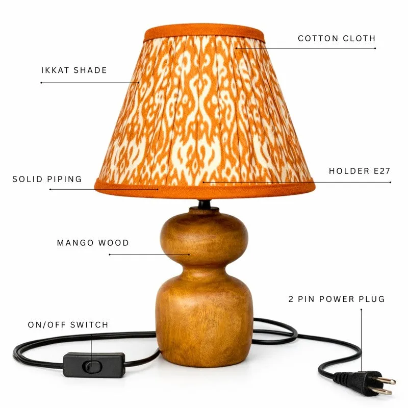 Hudson Prime Cotton Table Lamp - Orange media 5