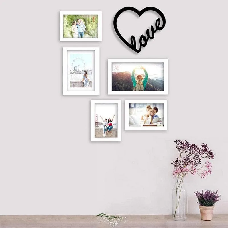Amore Picture Photo Frame - Set Of Six media 1