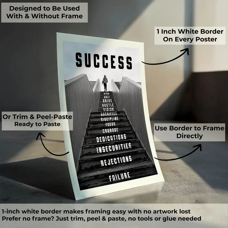 Success Ascent Wall Poster media 9