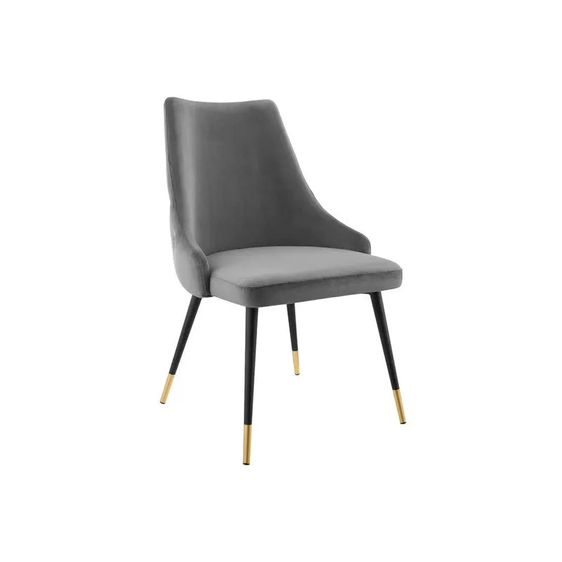 Lunara Neem Wood Accent Chair - Grey media 8