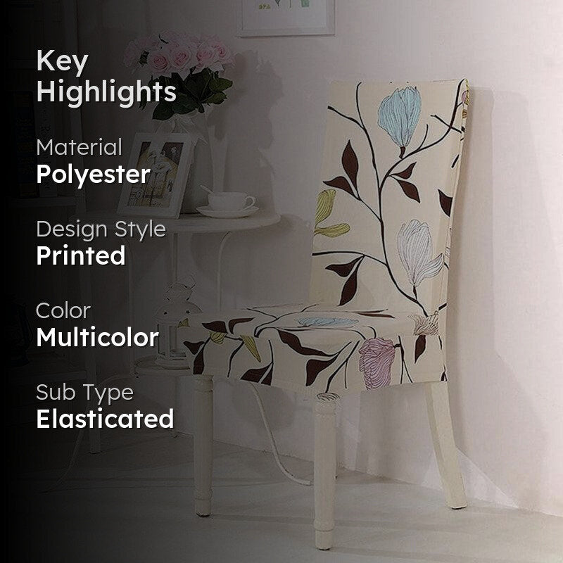 Gardenia Dream Chair Cover media 2