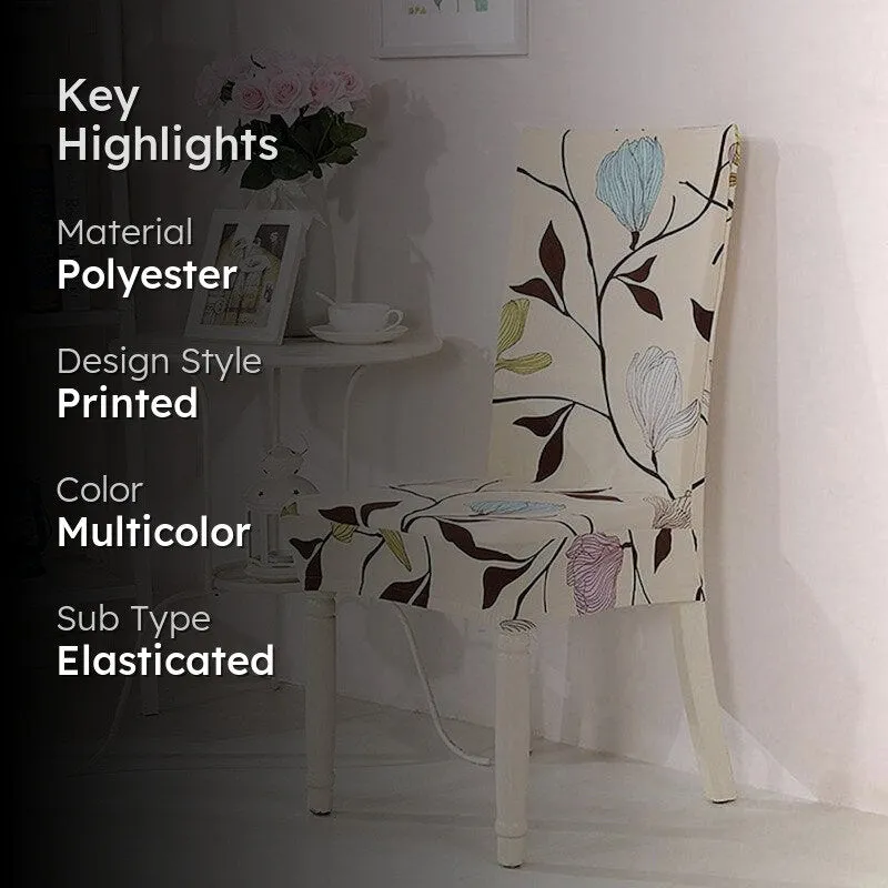 Gardenia Dream Chair Cover media 2