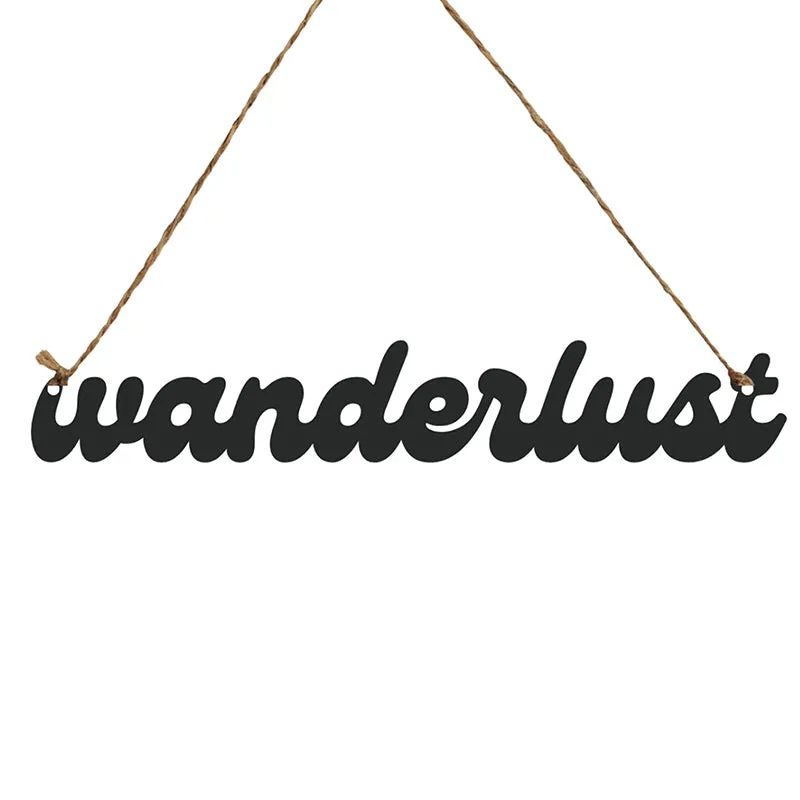 Wanderlust Mild Steel Wall Accent media 3
