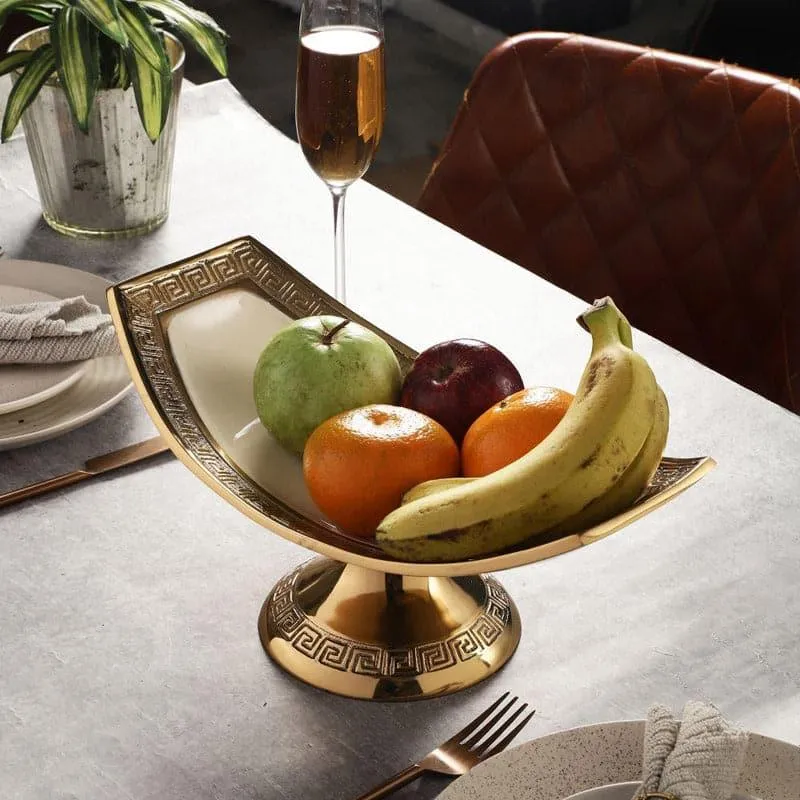 Gretal Aluminum Platter - Gold media 4