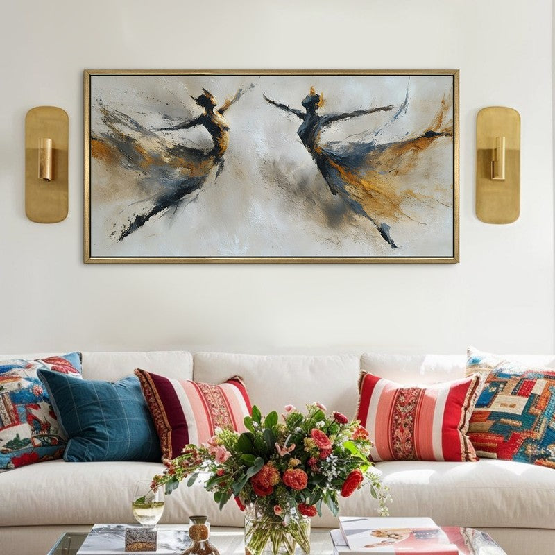 Majestic Figurine Canvas Wall Art
