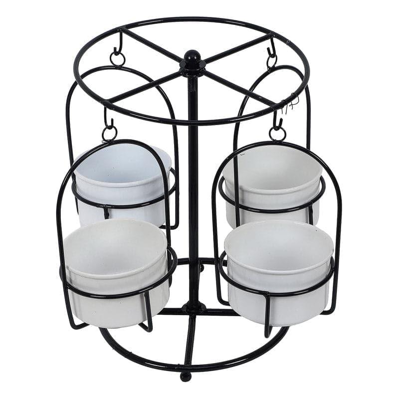 Merry Go Round Planter - White media 4