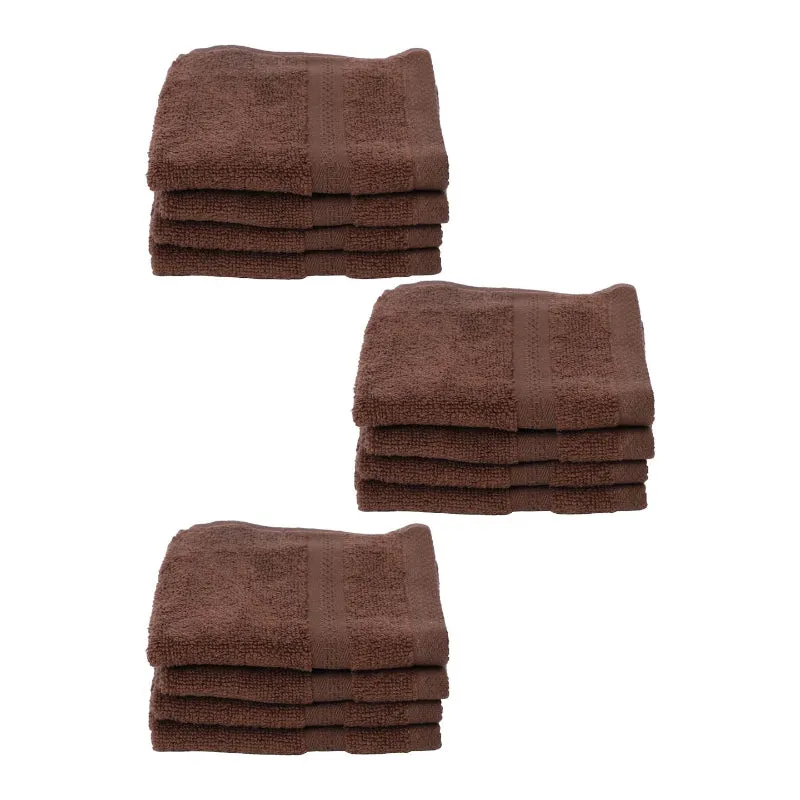 Miorah Face Towel (Brown) - Set Of Twelve media 4