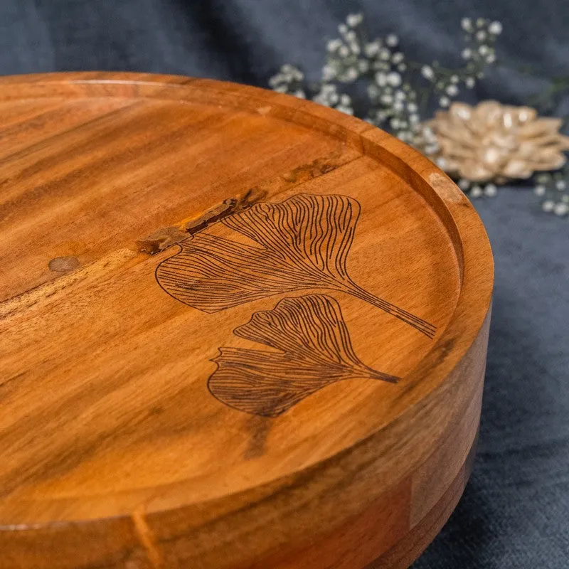 Artisan Print Wooden Cake Stand media 6