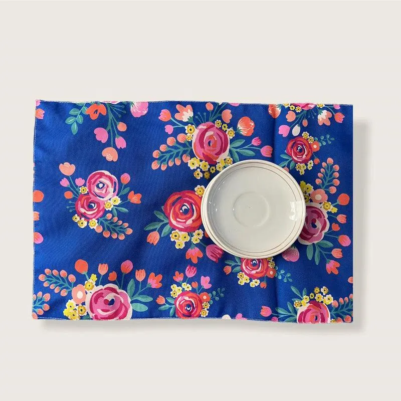 Orchid Poly Canvas Table Runner media 4